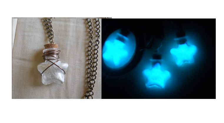 Glow in the dark Wishing Necklace